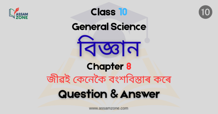 SEBA Class 10 General Science Chapter 8 Assamese